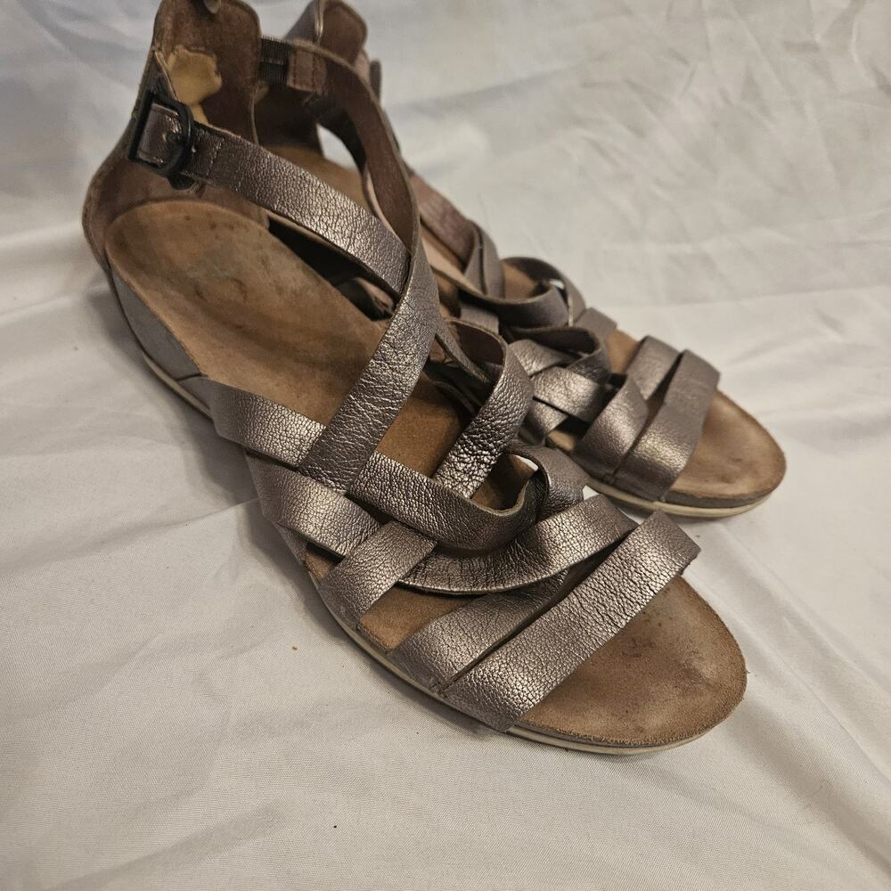 Dansko Vivian Comfort Low Wedge Gladiator Sandals Women Size 41